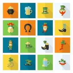 Saint Patricks Day Icon Set N74