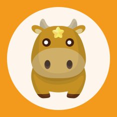 Constellation Taurus theme elements