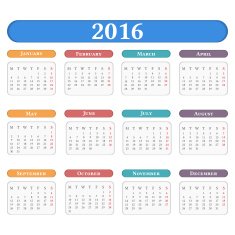 Calendar 2016 N55