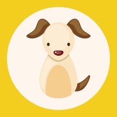 Chinese Zodiac dog theme elements