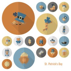 Saint Patricks Day Icon Set N92