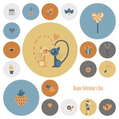 Happy Valentines Day Icons N19