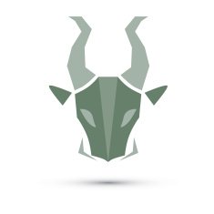 Illustration vector of zodiac Capricorn