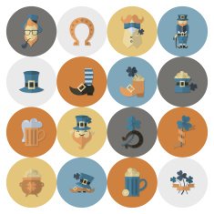 Saint Patricks Day Icon Set N114