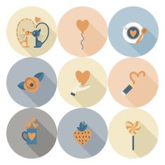 Happy Valentines Day Icons N53