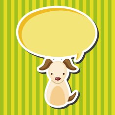 Chinese Zodiac dog theme elements N2