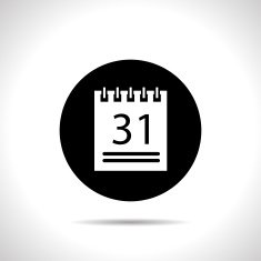 icon of calendar N23