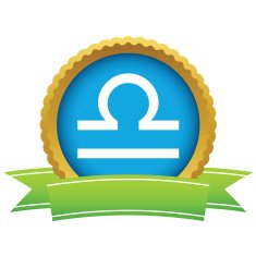 Gold Libra logo