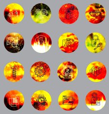 universal modern icons for web and mobile app N17