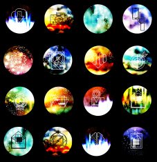 universal modern icons for web and mobile app N18