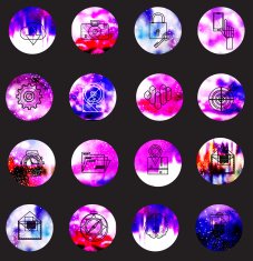 universal modern icons for web and mobile app N34