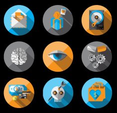 Universal Flat Icons for Web N2