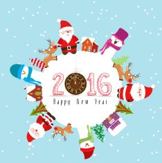 Happy New Year 2016 and Merry Christmas N3