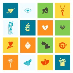 Happy Valentines Day Icons N60