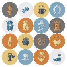 Saint Patricks Day Icon Set N142
