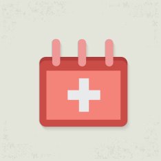 Calendar design on old background vector N2