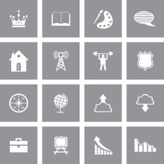 Universal Icon Set For Website & Mobile N198
