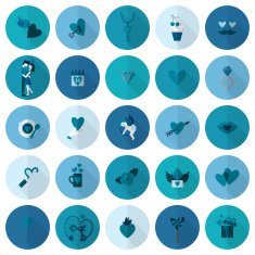 Happy Valentines Day Icons N93