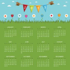 calendar for 2013 N2