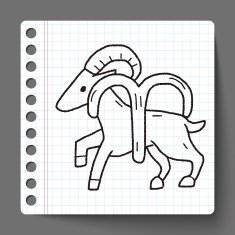 aries Constellation doodle N4