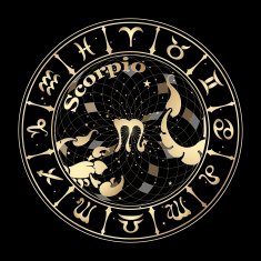 Gold sign of the zodiac N3