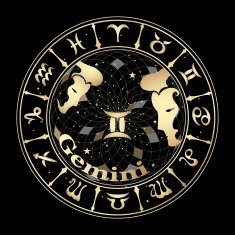 Gold sign of the zodiac N4