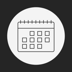 calendar line icon N26