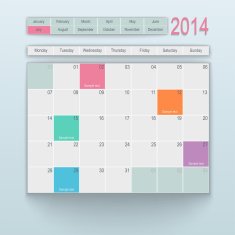 Calendar design July