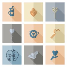 Happy Valentines Day Icons N116