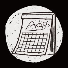 calendar doodle N7