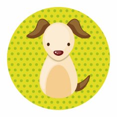 Chinese Zodiac dog theme elements N3