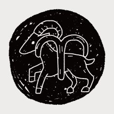 aries Constellation doodle N13