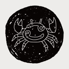 cancer Constellation doodle N13