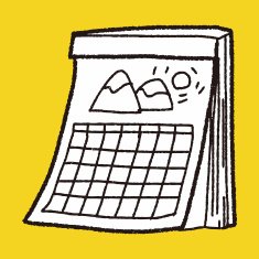 calendar doodle N9