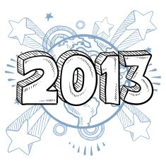 New Year 2013 pop sketch