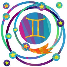 Gemini vector sign