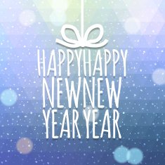 New Year's geometrical background Vector illustration