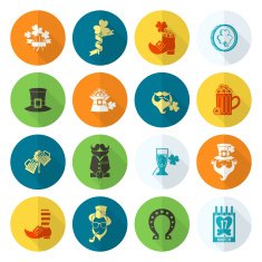 Saint Patricks Day Icon Set N182