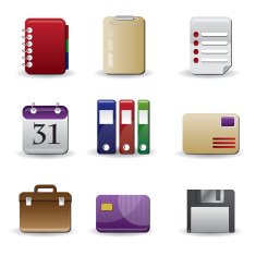 Business and Office icons N6