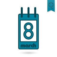 Womans Day Icon N4