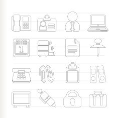 Business and Office icons N7