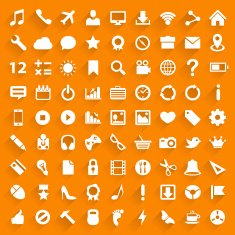 Icon set art technology file N2