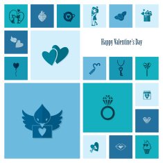 Happy Valentines Day Icons N145