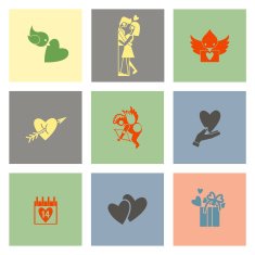 Happy Valentines Day Icons N187