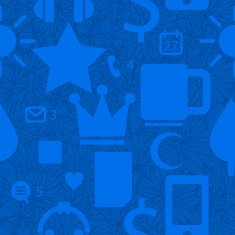 Flat vector abstract seamless pattern background