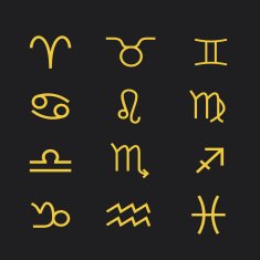 Set of Symbol Zodiac Sign Vector Illustration N16