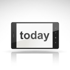 today word on mobile phone