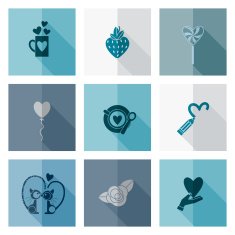 Happy Valentines Day Icons N194