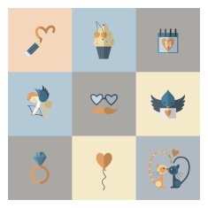 Happy Valentines Day Icons N195
