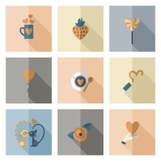Happy Valentines Day Icons N196